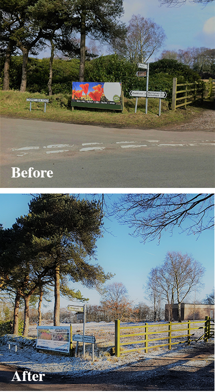 Site Clearance before and after